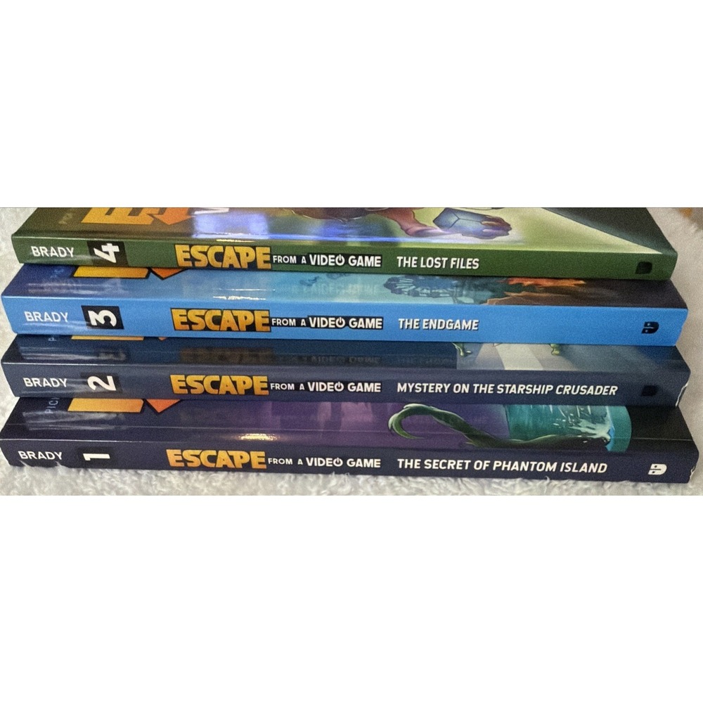 Escape from a Video Game The Complete Series Books 1-4 PB First Edition